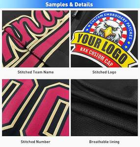 Veste d'entraînement de football en polyester personnalisée avec broderie chauffante, fermeture éclair intégrale, manches longues, vêtements de sport d'hiver pour hommes, vêtements d'équipe de haute qualité - Product Image 3