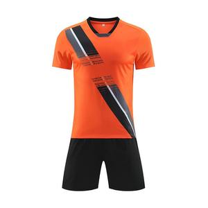 Uniforme de Fútbol Personalizable Unisex de Poliéster para Adultos, Conjunto de Camiseta de Fútbol Sublimada Heat Thailand - Product Image 1