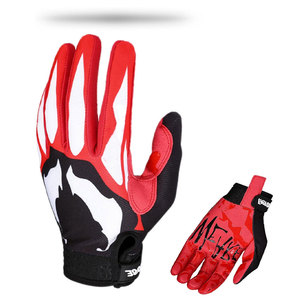 Meilleures ventes Meilleure conception 2025 Gants de moto en cuir pour hommes Motocross Racing Gants de moto en cuir respirants à doigts complets - Product Image 4