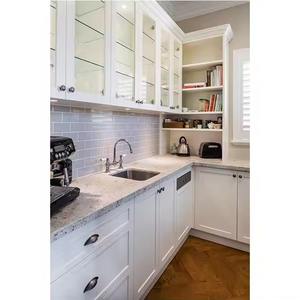 Juego de armario de cocina de madera maciza estilo coctelera gris de alta calidad hecho en fábrica en Vietnam DISEÑO DE EE. UU. Listo para ensamblar - Product Image 6