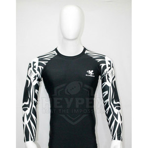 High Quality Custom Men's Rash Guard in Bulk Made in Pakistan Direct Sale - Product Image 3