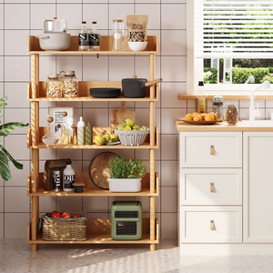 ตู้หนังสือเปิดทันสมัยชั้นเก็บหนังสือชั้นไม้ชั้นวางสำหรับห้องนอนห้องนั่งเล่นแบบพกพาอเนกประสงค์ - Product Image 2