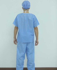 Personalizado de la mejor calidad médico desechable Scrubs bata quirúrgica clínica Hospital uniforme Scrubs trajes - Product Image 2