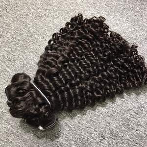 Vente en gros d'extensions de cheveux humains de couleur claire vierge 100% lisses naturelles de haute qualité pour un grand stock de cheveux vietnamiens - Product Image 2