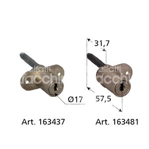 BLOQUEO DOBLE DEDO horizontal para cajoneras - Product Image 1