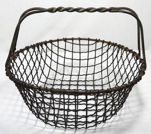 Panier cadeau de table en émail fait à la main plateau de décoration d'événement parfait pour les décorations de mariage en métal de support de toile de fond d'anniversaire - Product Image 5