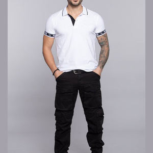 Pantalones Cargo de hombre al por mayor, pantalones Cargo de algodón 100% a la moda con logotipo personalizado, pantalones transpirables para hombre - Product Image 1