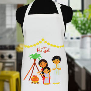 Indian Exporter Personalized Kitchen <b>Apron</b> Made from 100% Cotton Perfect for Daily Cooking, <b>BBQ</b> & Baking - Product Image 5