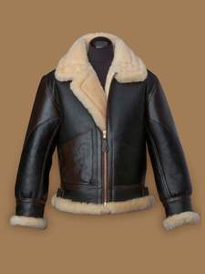 Chaqueta de bombardero de motocicleta Vintage personalizable para mujer, decoración de piel, cortavientos transpirable de alta calidad, Uso largo informal terminado - Product Image 3