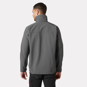Custom Unisex Windproof Waterproof Breathable Zip-up Softshell Jacket Front Outdoor Winter <b>Work</b> Wear <b>Fleece</b> Lining Hooded Collar - Product Image 2