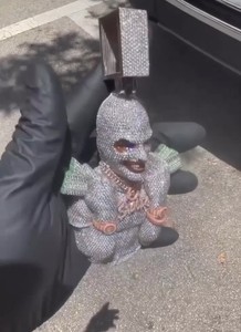 จี้รูปขนนกแบบกำหนดเอง CONCEPTION ประดับเพชร VVS มอยส์ซาไนต์ สไตล์คริสเตียน ฮิปฮอป ชุบทองคำขาว ได้รับการรับรองจาก GRA - Product Image 3