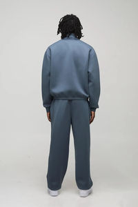 Venta al por mayor ropa de calle personalizada de gran tamaño para hombre chándal 100% algodón de alta calidad sudadera holgada y pantalones de chándal hombre conjunto de 2 piezas - Product Image 3