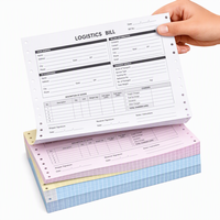 Papier autocopiant continu sur mesure 2, 3, 4, 5 feuillets pour factures commerciales, commandes d'achat, avec logo personnalisé pour usine