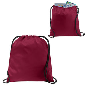 Sac à dos de sport unisexe léger de haute qualité avec cordon de serrage en polyester durable pour les activités de plein air, l'entraînement et la course à pied - Product Image 3