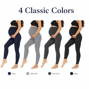 Pantaloni <span class=keywords><strong>Premaman</strong></span> a Vita Alta, Casual e alla Moda, a Tre Quarti - Product Image 4