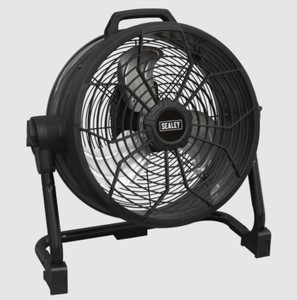 Ventilador de Tambor de Alta Velocidad de 16 Pulgadas, Ventilador Industrial de Alta Resistencia para Uso Comercial, 3 Velocidades, 4500 CFM, 360° ° Ajustable - Product Image 1