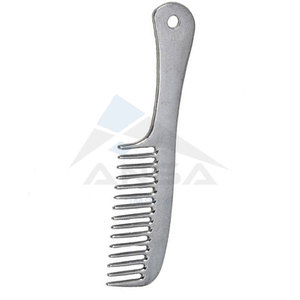 Wholesale High Quality Horse Grooming Kit Stainless Steel <b>Curry</b> <b>Comb</b> Mane/Tail Pulling Grip Professional Equine Care Cleaning - Product Image 4