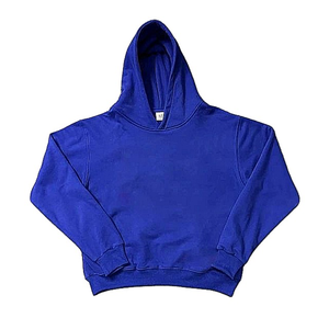 2024 alta calidad logotipo personalizado Hip Hop Sudadera con capucha térmica hombres pulóver peso pesado Unisex de gran tamaño personalizado Streetwear invierno Sudadera con capucha - Product Image 1