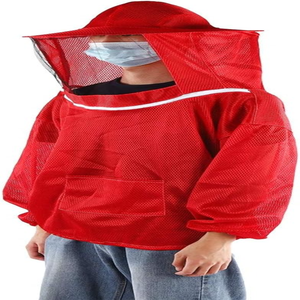 Chaqueta protectora de apicultura profesional transpirable de alta calidad suave cómodo malla de aire a prueba de picaduras traje de abeja para hombres y mujeres - Product Image 2