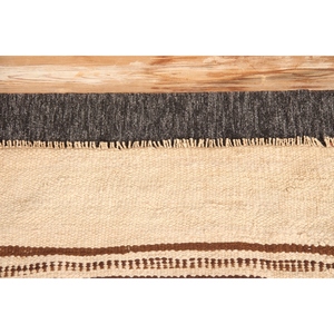 พรมลายทางสีเบจสไตล์วินเทจ ขนาด 2.2x1.3 ฟุต (68x41 ซม.) แบบตุรกี KLM - Product Image 2