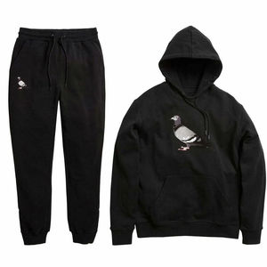 Chándal con Bordado Personalizado, Ajuste Cómodo, Tela Transpirable, Diseño Sólido, Ropa Urbana, Venta al Por Mayor de Fábrica - Product Image 5