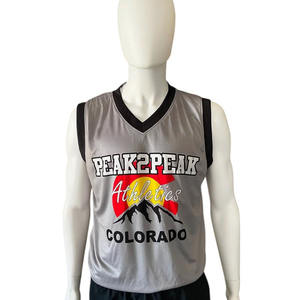 Venta al por mayor de camisetas de baloncesto impresas por sublimación personalizadas para hombres, uniformes de equipo transpirables, ropa deportiva OEM para clubes y escuelas - Product Image 6