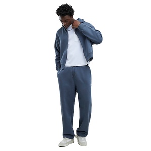 Vente en gros de survêtements pour hommes de haute qualité Ensemble 2 pièces Joggers de sport Survêtement à fermeture éclair Survêtement de sport pour homme - Product Image 1