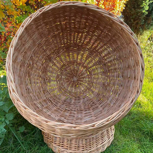 Panier en osier pour animaux de compagnie, panier tissé pour chat, lit pour petit chien, maison pour chat, lit de couchage pour chat, panier pour animaux, lit panier pour chat - Product Image 1