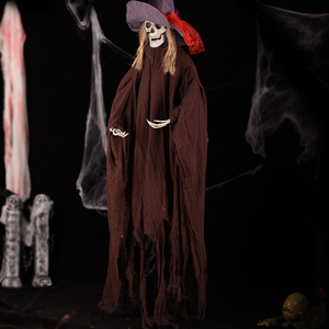 Figura Animatronica per Casa Stregata, Decorazione <span class=keywords><strong>Horror</strong></span> di Halloween, Materiale Plastico, Uso per Adulti, Certificato CE, Resistente per Interni - Product Image 5