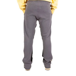 Pantalon de survêtement surdimensionné personnalisé pour hommes pantalon de survêtement en coton bouffant à jambe large et à taille double pantalon ample en éponge française - Product Image 4