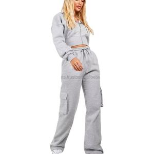 Ensemble de survêtement pour femmes sweat à capuche en polaire chaud personnalisé survêtements pour femmes survêtements de haute qualité pour femmes Style à capuche de haute qualité - Product Image 3