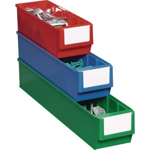 กล่องเก็บของ PP สีเขียว 300x91x81 มม. โดย TECWERK - Product Image 1