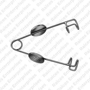 Espéculo ocular Barraquer con cuchillas de acero inoxidable Instrumento médico Retractor oftálmico disponible en todas las calidades y tipos - Product Image 3