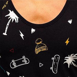 Ustom-Camiseta de entrenamiento de tela transpirable para hombre, camiseta sin mangas lisa con estampado para gimnasio - Product Image 4