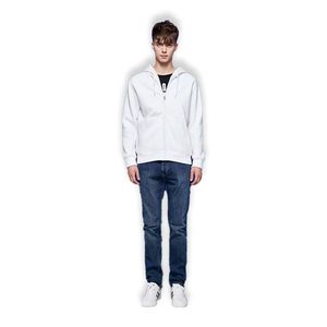 Sweats à capuche zippés Pull unisexe à fermeture éclair intégrale Sweats à capuche vierges Logo de broderie personnalisé Polyester Processus de haute qualité Impex - Product Image 4