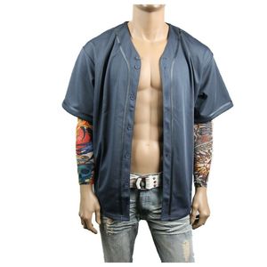 Camisetas de béisbol en blanco de alta calidad y poliéster 100% OEM al por mayor para camisetas de práctica de béisbol y softbol - Product Image 1