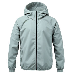 Veste coupe-vent légère et respirante pour homme, col montant, imperméable, idéale pour la pêche et la randonnée, personnalisable 2026 - Product Image 1