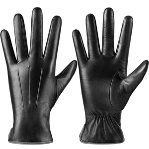 Guantes de moda de cuero recién llegados ecológicos producto transpirable guantes de moda de cuero de tacto ultra suave para mujer - Product Image 1