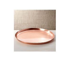 Plaque de chargeur en fer au design de qualité supérieure avec finition rustique lourde conçue pour les salles à manger haut de gamme et les occasions festives - Product Image 1