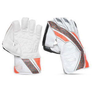 ถุงมือรักษาประตูสำหรับเล่นคริกเก็ตถุงมือรักษาคริกเก็ตเย็บด้วยมือใส่สบาย - Product Image 1