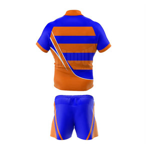 Uniforme de rugby respirant à séchage rapide 100% polyester personnalisable pour hommes adultes Fabriqué au Pakistan Vente en ligne - Product Image 3