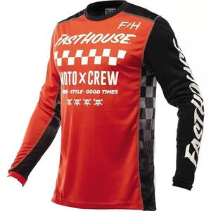 Wholesale Custom Logo Printed Vintage High Quality Motocross Jersey Breathable Racing Team <b>Used</b> <b>Motorcycle</b>/Auto Wear - Product Image 1
