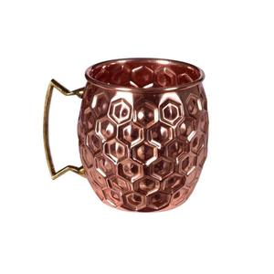 Vendite realistica tazza di rame Cocktail <span class=keywords><strong>limonata</strong></span> bere rame di alta qualità su misura mosca mulo mulo tazza elegante metallo tazze da Picnic - Product Image 3