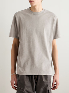 High Quality Plus Size Casual <b>100</b>% Cotton Knitted Oversized Streetwear Men's T-<b>Shirts</b> Short Sleeve - Product Image 3