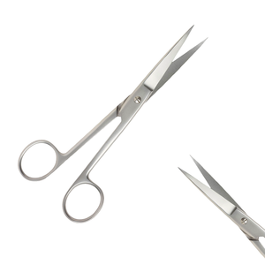 Ciseaux pour pansements Instruments chirurgicaux manuels en acier inoxydable 185mm droits pointus réutilisables pour la chirurgie générale Pakistan - Product Image 1