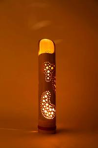 Hand-woven bamboo and rattan <b>lamps</b> - Product Image 5