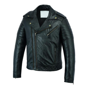 แจ็กเก็ตหนังสำหรับผู้ชายแจ็กเก็ตหนังดีไซน์แบบมืออาชีพ - Product Image 6