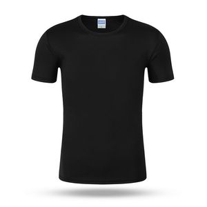 Respirant cool hommes surdimensionné gym t-shirt maille séchage rapide t-shirts hommes col rond manches courtes t-shirts - Product Image 1