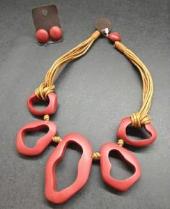 Collar de cuentas de acero inoxidable oxidado, accesorios de joyería, collares de joyería de moda para mujer, pulseras, alfileres, pendientes, cadena - Product Image 6