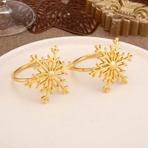 Porte-serviette en or de créateur pour décoration de table élégante, événements de mariage, fêtes, repas dans un hôtel, serviette de qualité supérieure - Product Image 2